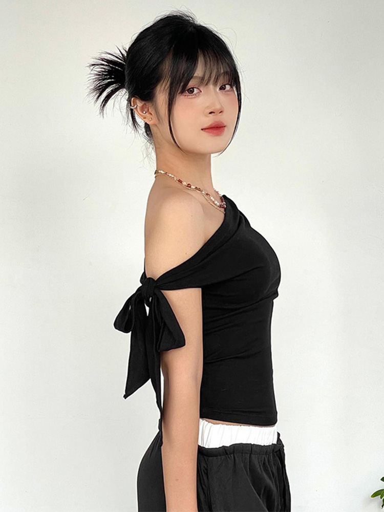 2025 Women'S Summer Ins Style  - Crop Top Crochet ulasan dan harga