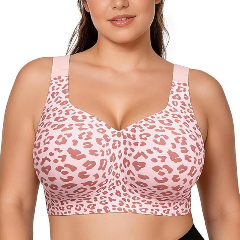 Leopard Jelly Bras No Underwir - Bralette Triangle Set ulasan dan harga