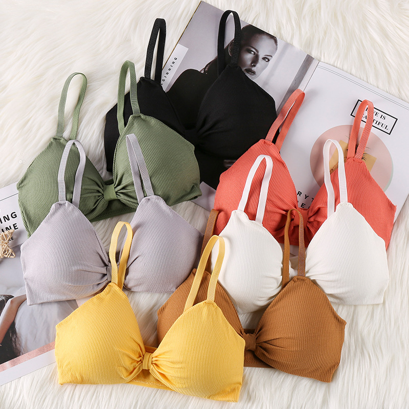 Sexy Active Bra Women Seamless - Bralette Triangle Set ulasan dan harga
